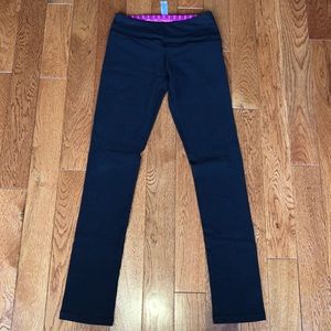 Reversible black ivivva pants size 12 (kids)